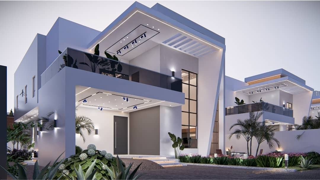 Crown Smart City luxury duplex development in Karsana, Abuja